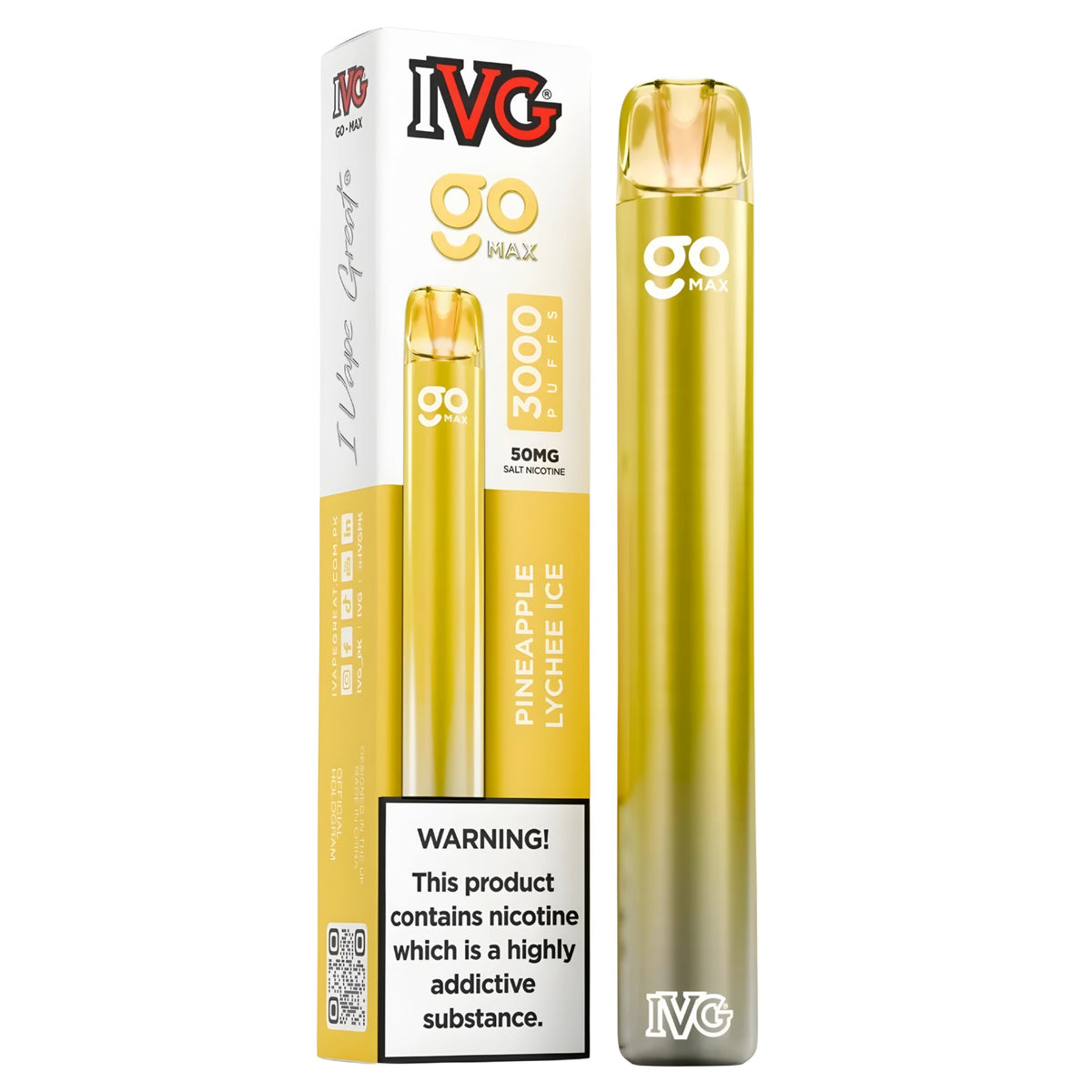 ivg go max disposable