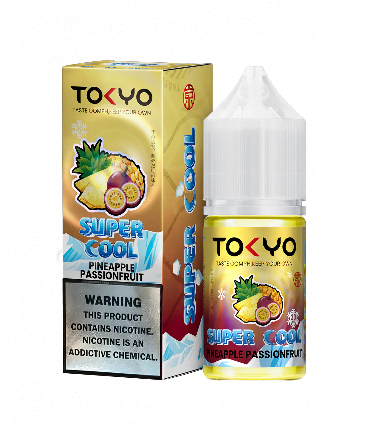 PINEAPPLE PASSIONFRUIT ICE 30ML - TOKYO SUPER COOL