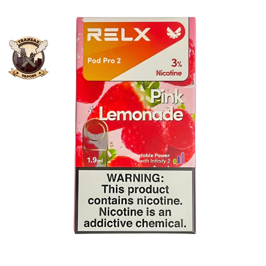 PINK LEMONADE 30MG - RELX DISPOSABLE POD