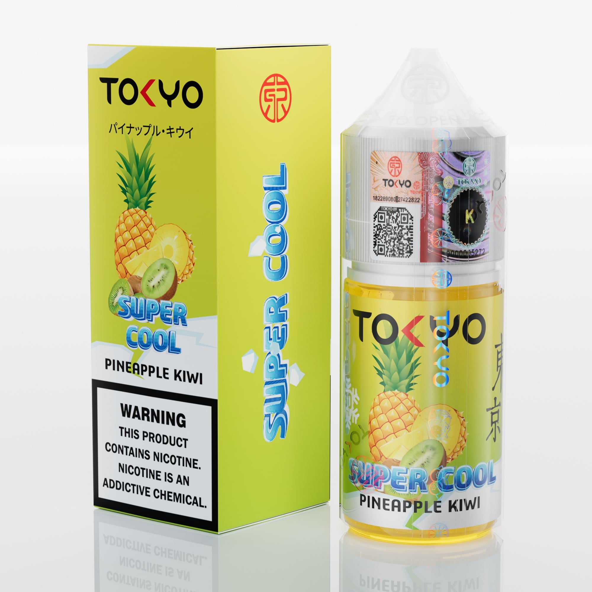 PINEAPPLE KIWI ICE 30ML - TOKYO SUPER COOL
