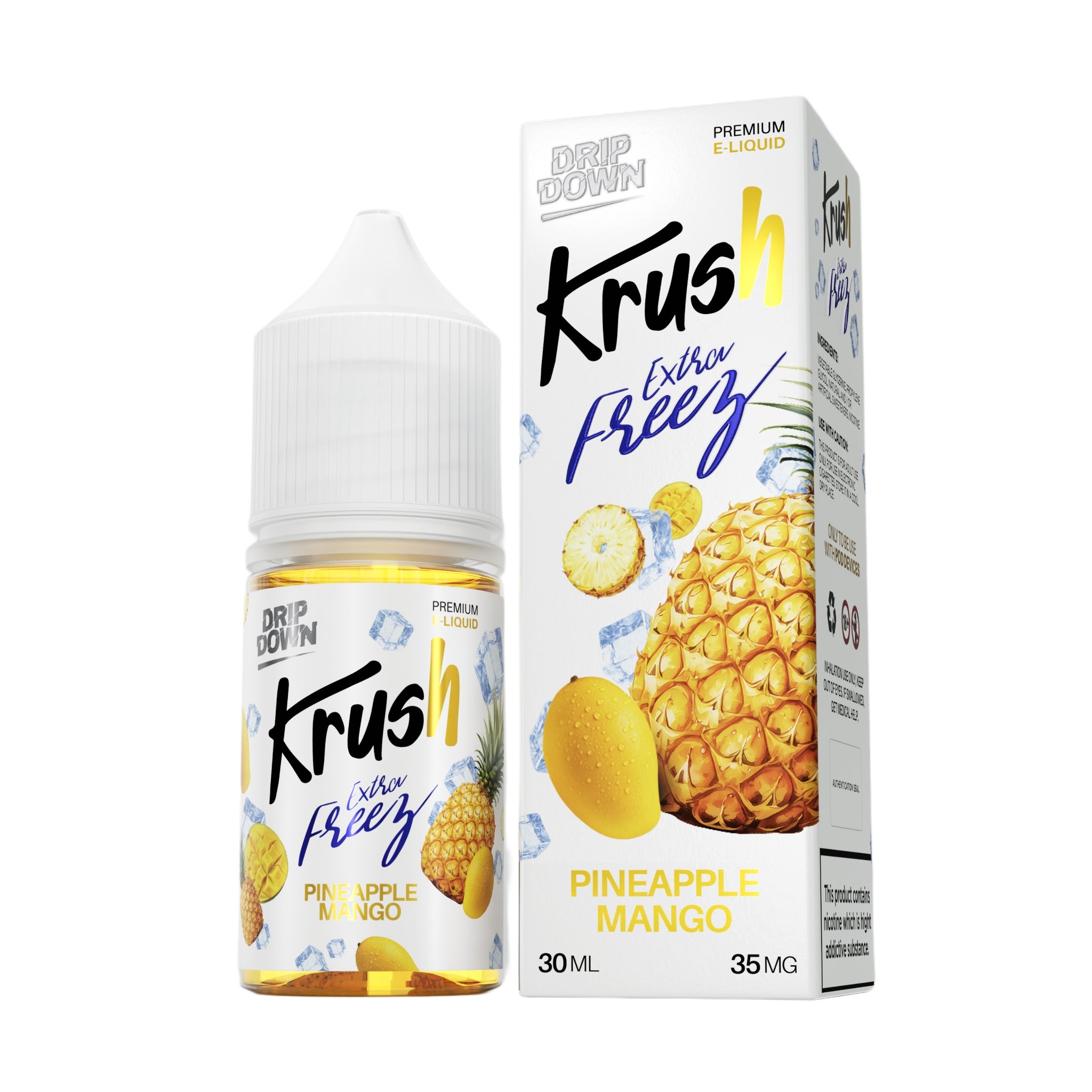 PINEAPPLE MANGO 30ML - DRIP DOWN KRUSH EXTRA FREEZE