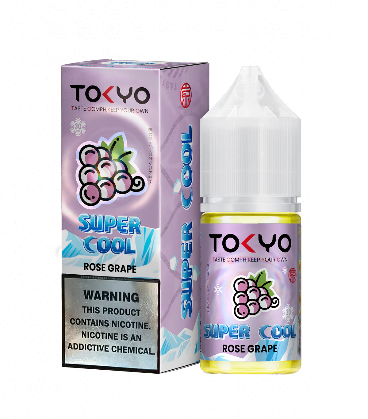ROSE GRAPE 30ML - TOKYO SUPER COOL