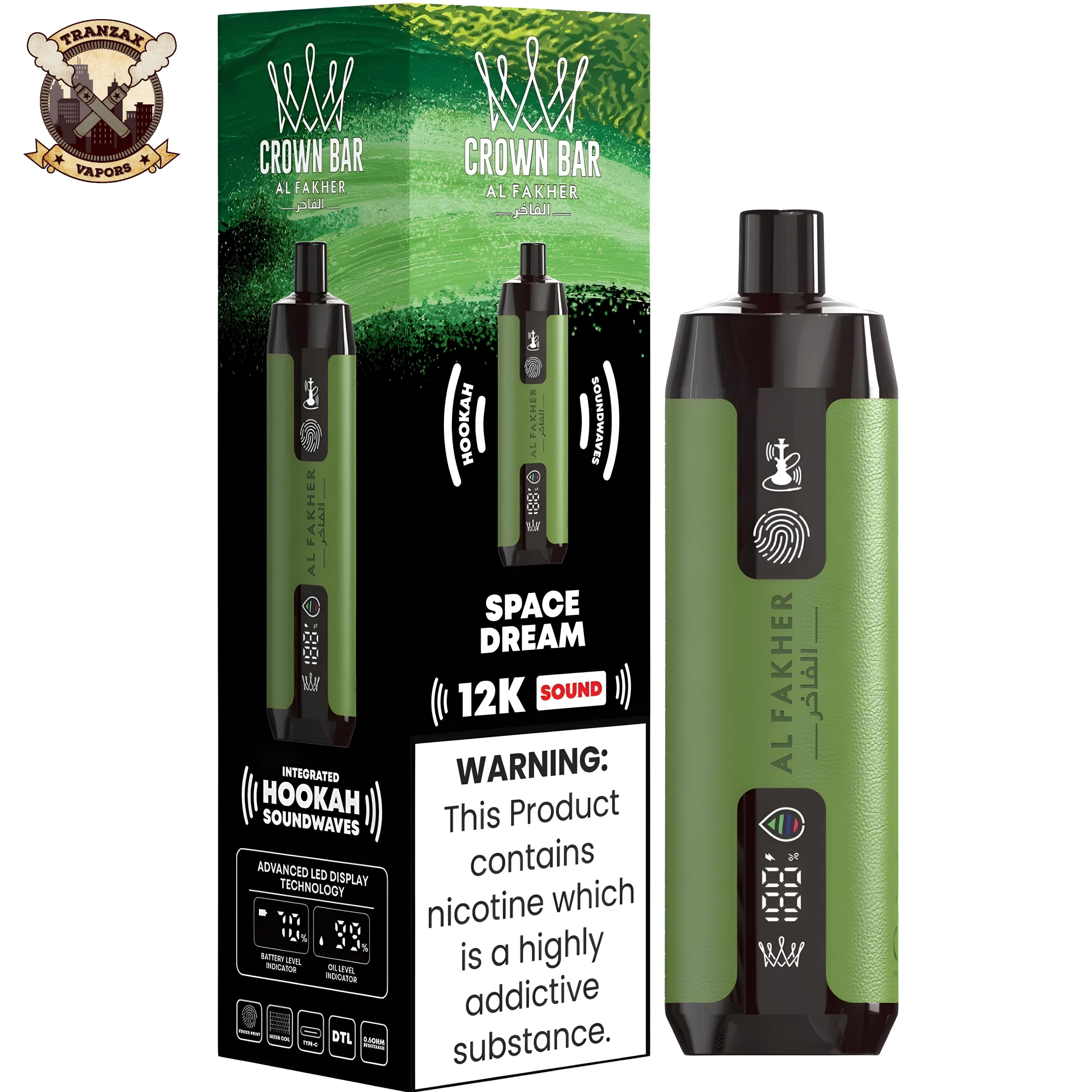 al fakher crown bar 12k disposable price in pakistan