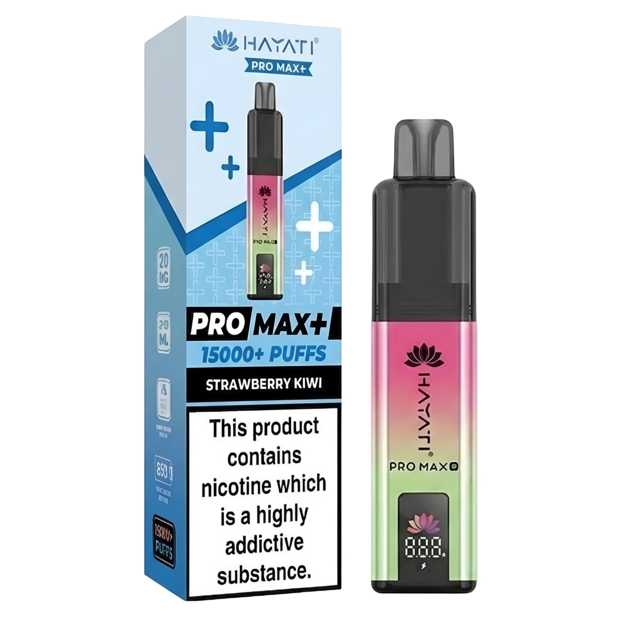 hayati pro max disposable 15k puffs