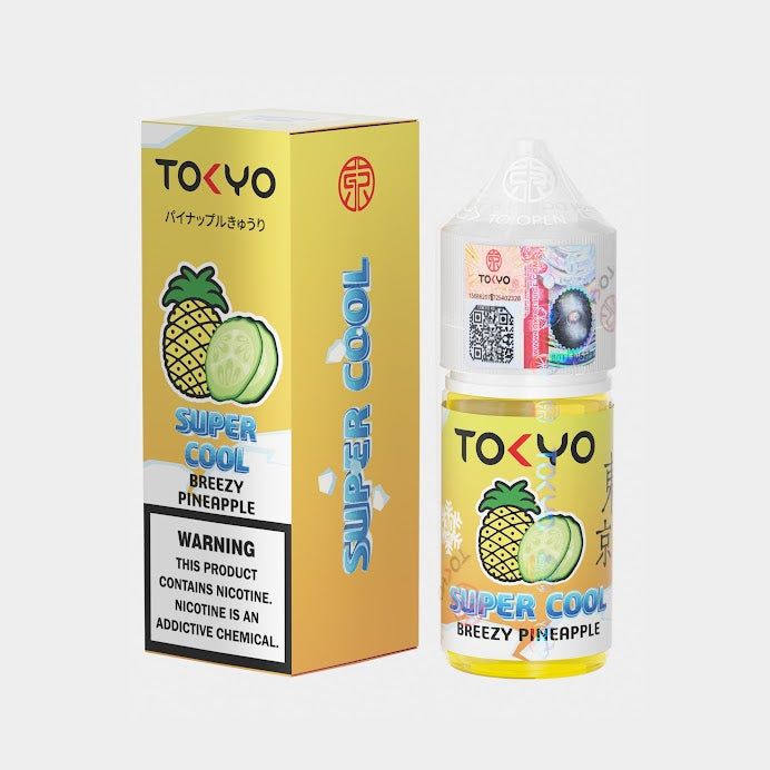 BREEZY PINEAPPLE ICE 30ML - TOKYO SUPER COOL