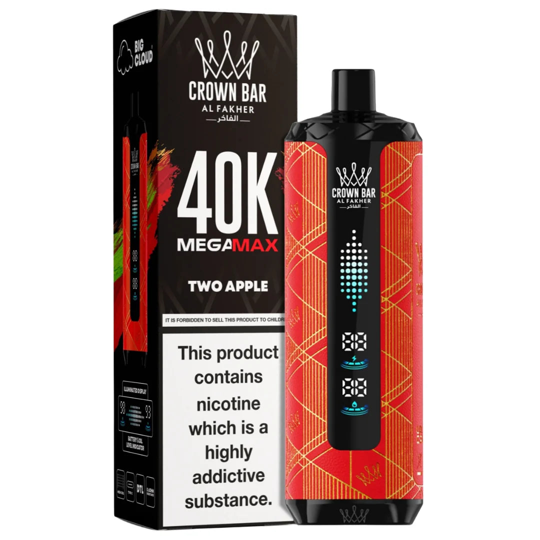 al fakher mega max two apple