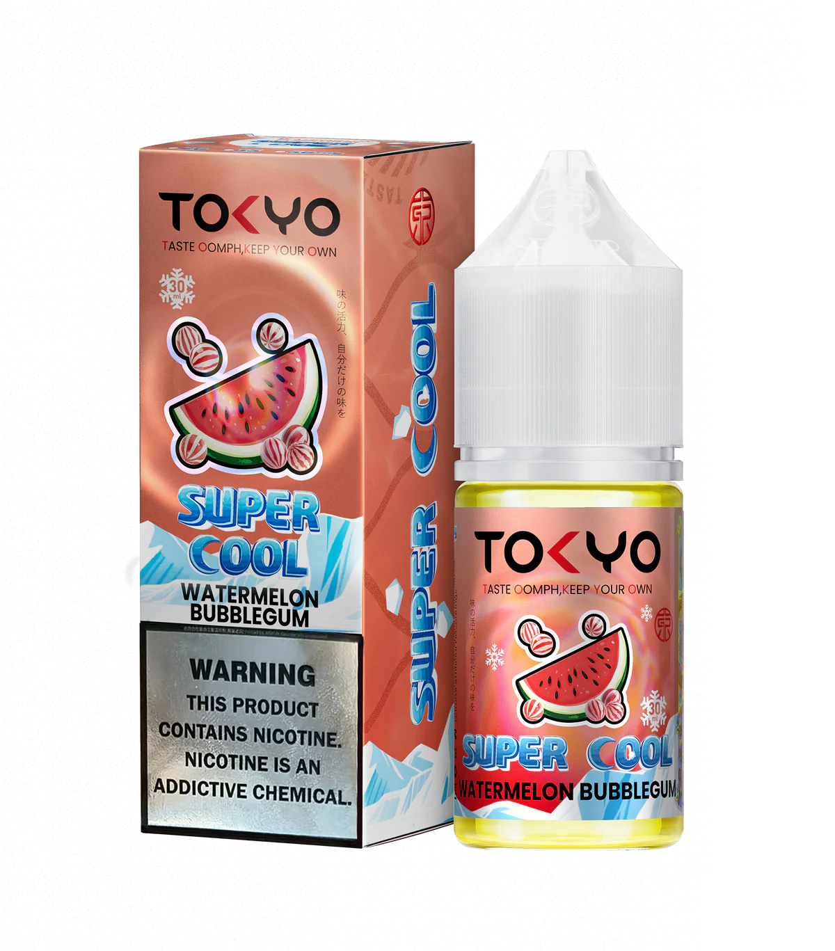 WATERMELON BUBBLEGUM ICE 30ML - TOKYO SUPER COOL