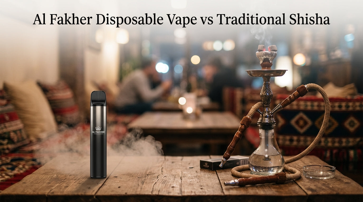 Al-Fakher-Disposable-Vape-vs-Traditional-Shisha