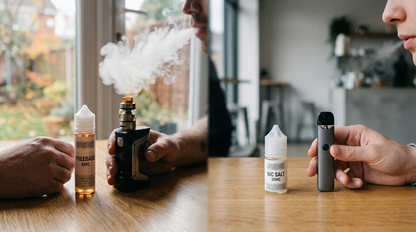Freebase vs Nic Salt: Which Vape Liquid is Better?
