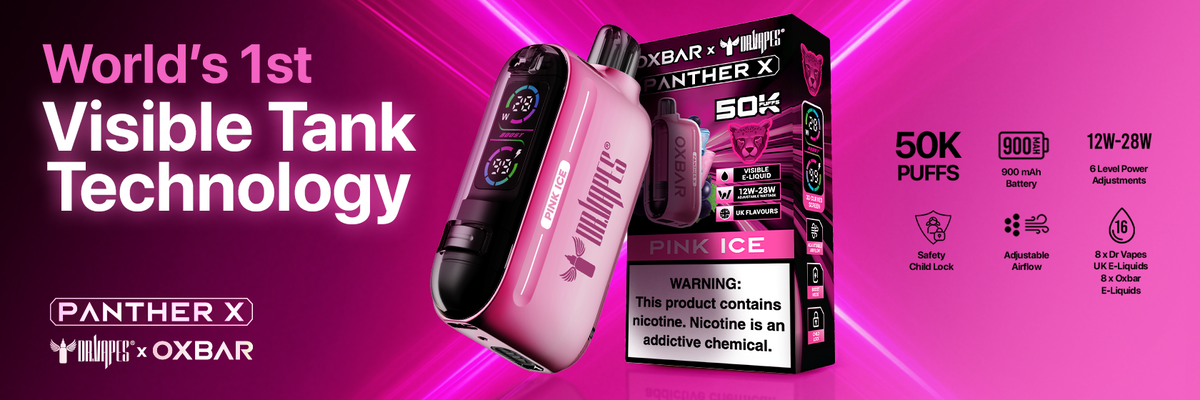 OXBAR Panther X Disposable Vape 50K Puffs in Pakistan