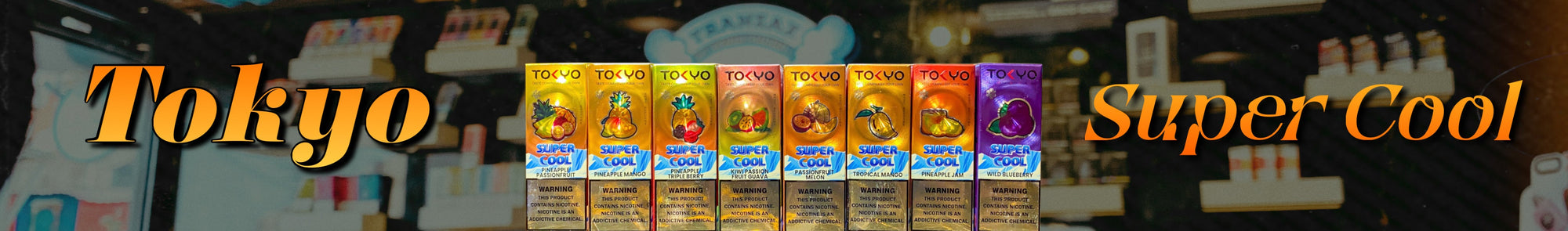 Tokyo Super Cool E Liquid in Pakistan | Vape Flavours