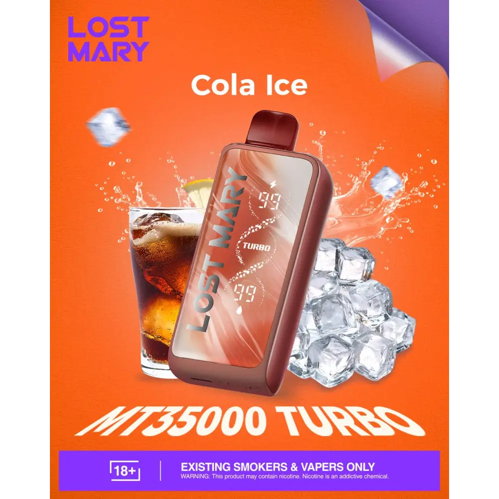 COLA ICE 50MG - LOST MARY MT35000 DISPOSABLE