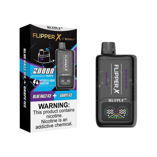 FLIPPER X 20000 PUFFS 50MG DISPOSABLE BY RUFPUF