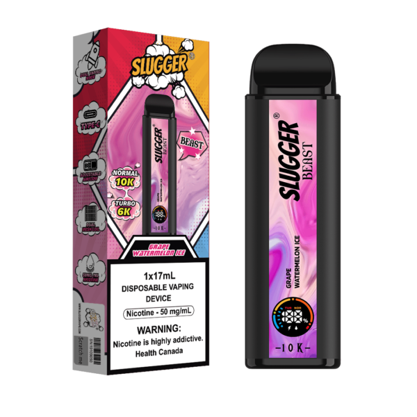 SLUGGER BEAST DISPOSABLE 10000 PUFFS 50MG
