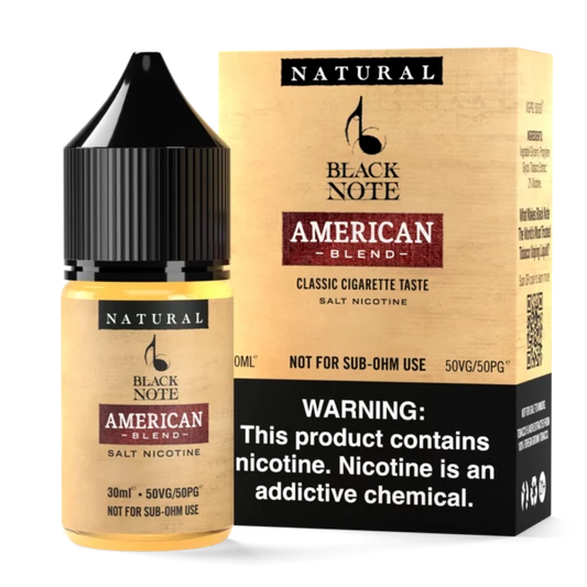 AMERICAN BLEND 30ML - BLACK NOTE SALT