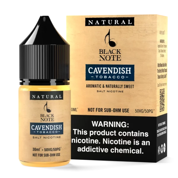CAVENDISH 30ML - BLACK NOTE SALT