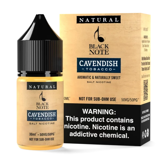 CAVENDISH 30ML - BLACK NOTE SALT