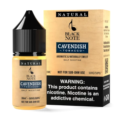 CAVENDISH 30ML - BLACK NOTE SALT