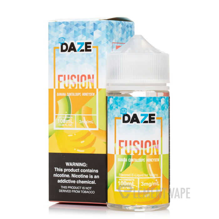 BANANA CANTALOUPE HONEYDEW ICE - DAZE FUSION SERIES