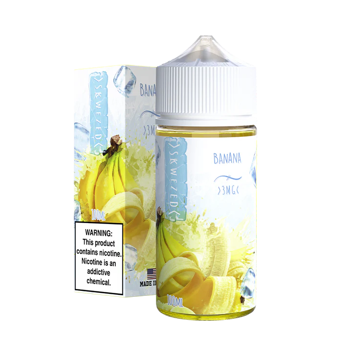 BANANA ICE 100ML- SKWEZED ICED