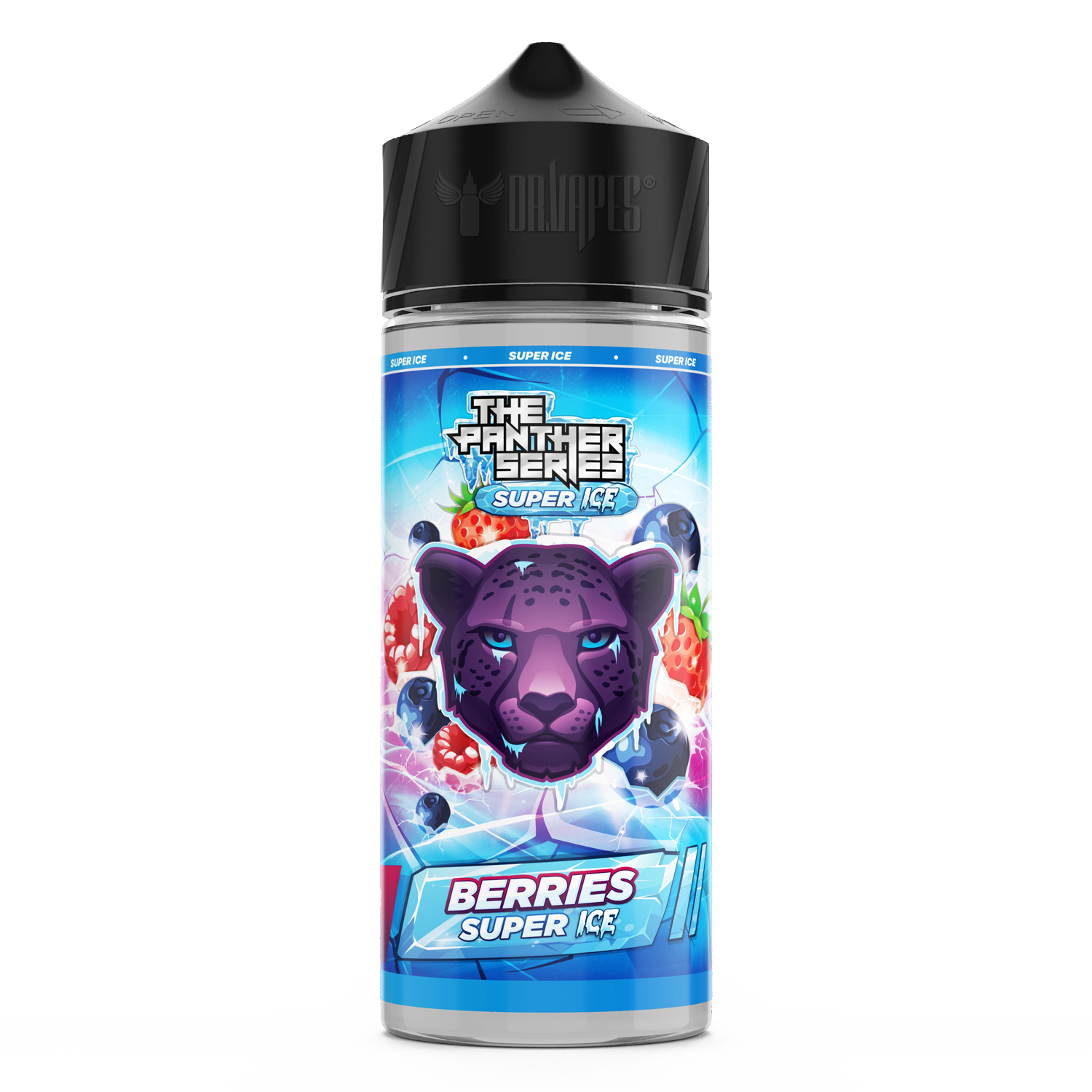 BERRIES ICE 120ML - DR VAPES PANTHER SUPER ICE