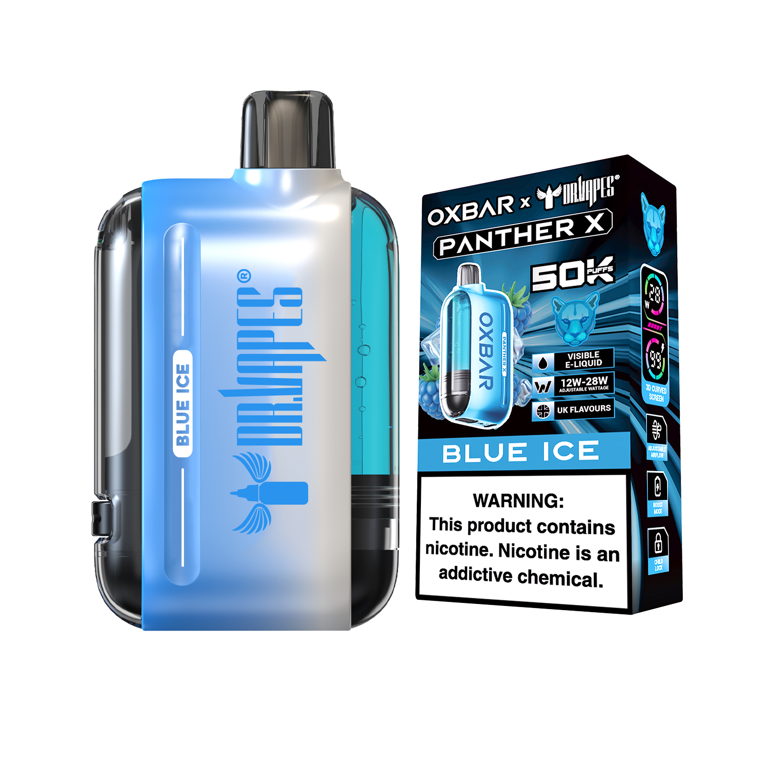 OXBAR PANTHER X DISPOSABLE 50K PUFFS