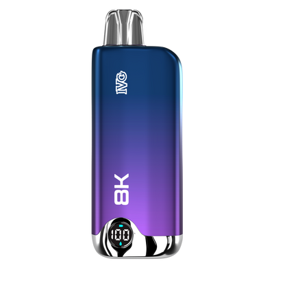 BLUEBERRY COTTON CANDY ICE 35MG - IVG DISPOSABLE 8000 PUFFS