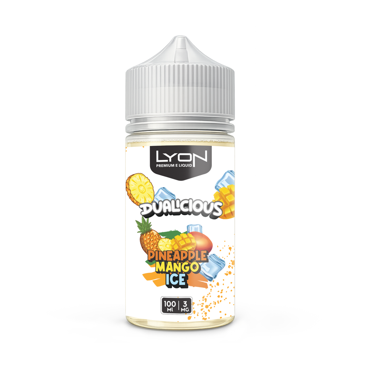 PINEAPPLE MANGO ICE 100ML - LYON DUALICIOUS SERIES