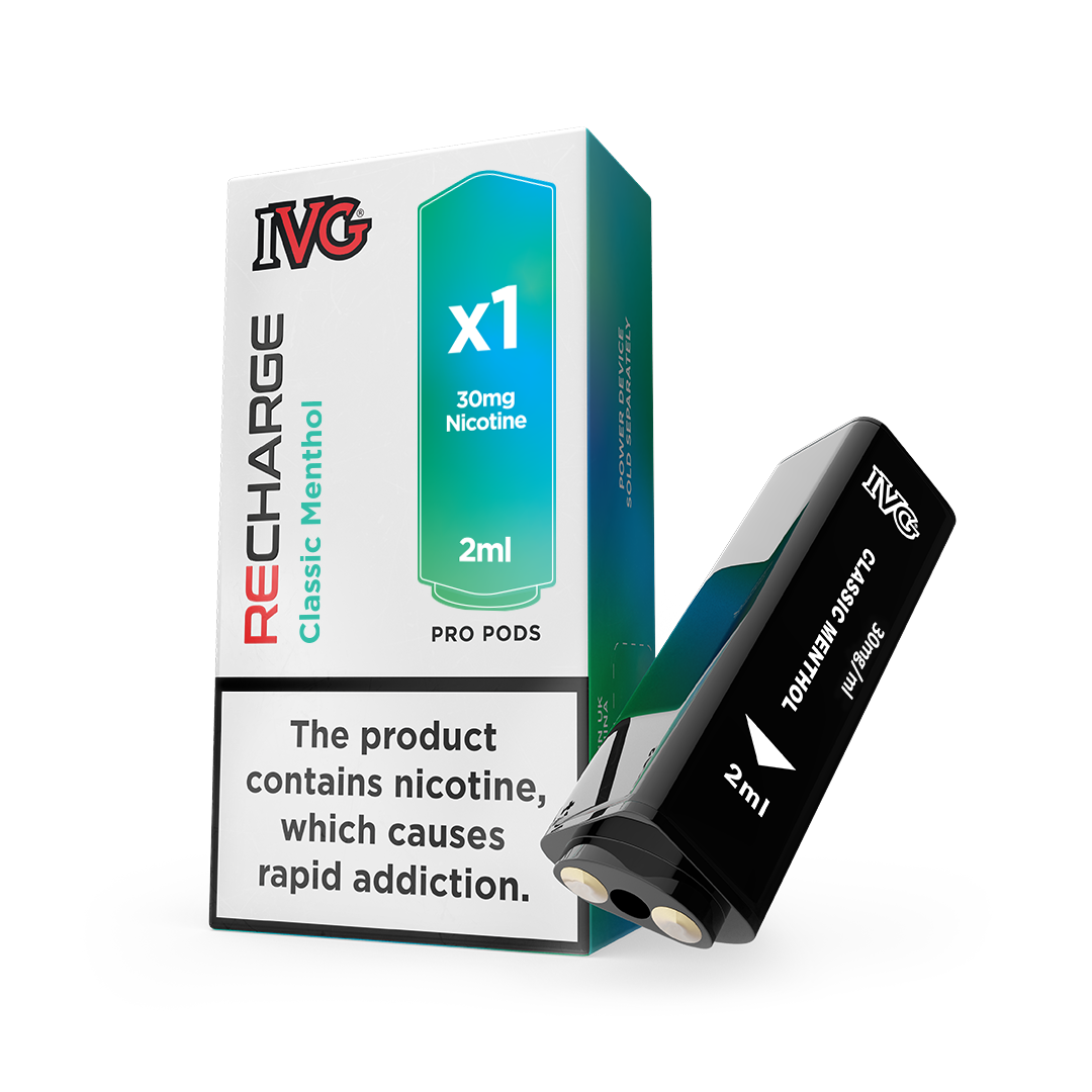 CLASSIC MENTHOL 3% - IVG RECHARGE