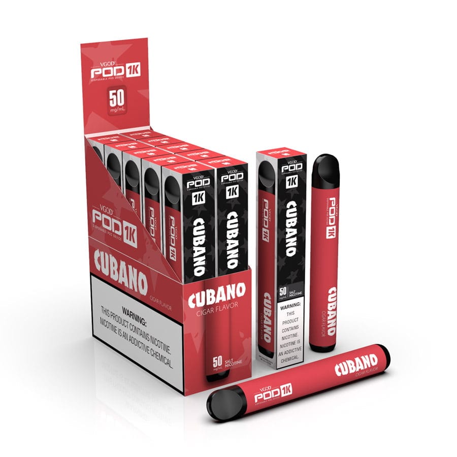 VGOD CUBANO BROWN DISPOSABLE 1K PUFFS