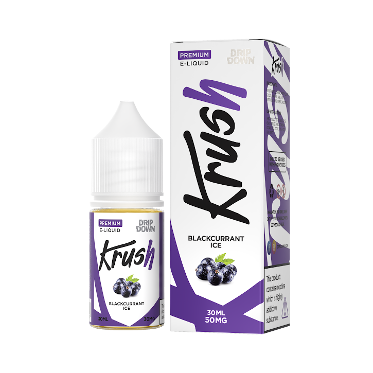 BLACKCURRANT ICE 30ML - DRIP DOWN KRUSH SERIES