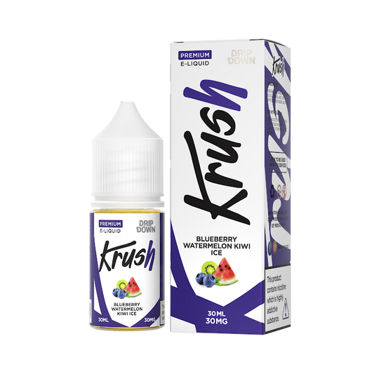 BLUEBERRY WATERMELON KIWI ICE 30ML - DRIP DOWN KRUSH SERIES