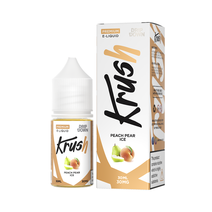 PEACH PEAR ICE 30ML - DRIP DOWN KRUSH SERIES