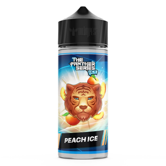 PEACH ICE 120ML - DR VAPES PANTHER SERIES ICE