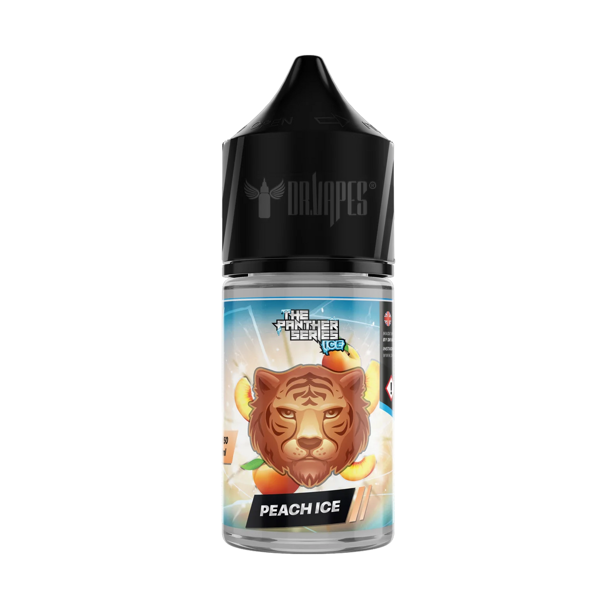 PEACH ICE 30ML - DR VAPES PANTHER SERIES ICE