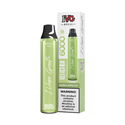 IVG REGAL 20MG DISPOSABLES 6000 PUFFS