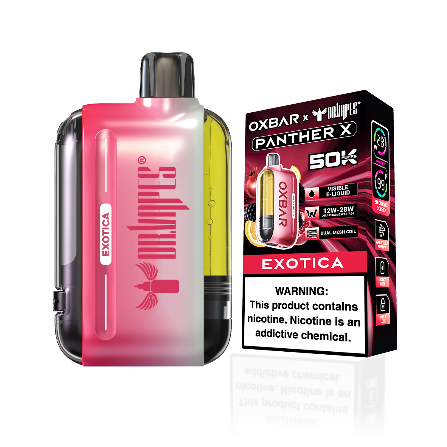OXBAR PANTHER X DISPOSABLE 50K PUFFS