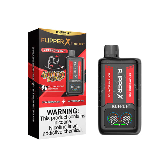 FLIPPER X 40000 PUFFS 50MG DISPOSABLE BY RUFPUF