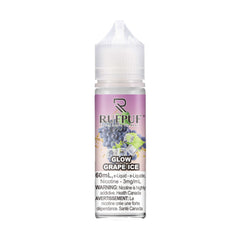 GLOW GRAPE ICE 60ML - RUFPUF FREE BASE