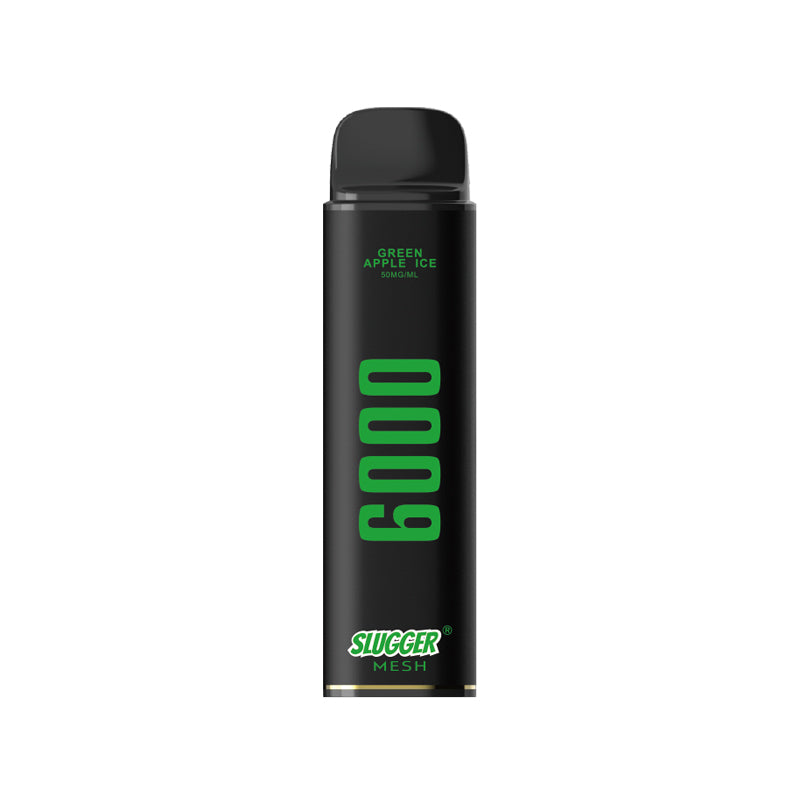 50MG GREEN APPLE ICE - SLUGGER DISPOSABLE 6000 PUFFS