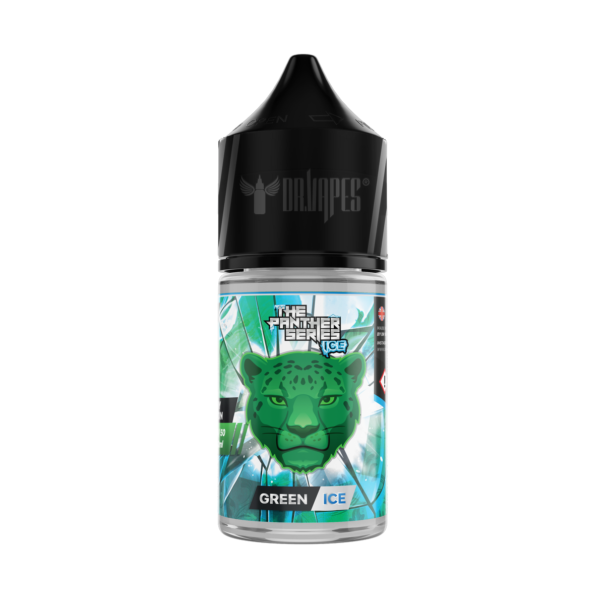 GREEN PANTHER ICE 30ML - DR VAPES PANTHER SERIES