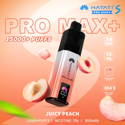 HAYATI PRO MAX + S  20MG DISPOSABLE 15K PUFFS