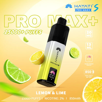 HAYATI PRO MAX + S  20MG DISPOSABLE 15K PUFFS