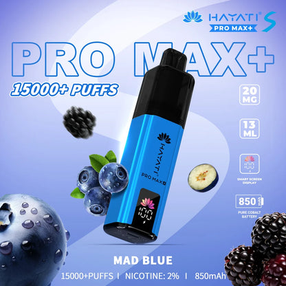 HAYATI PRO MAX + S  20MG DISPOSABLE 15K PUFFS