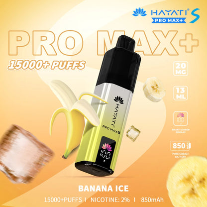 HAYATI PRO MAX + S  20MG DISPOSABLE 15K PUFFS