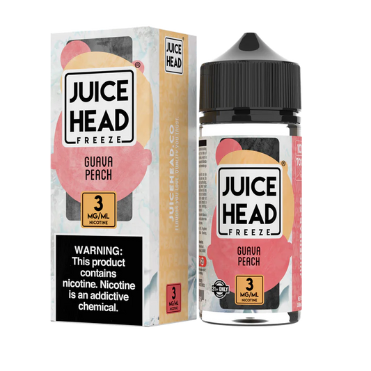 GUAVA PEACH ICE 100ML - JUICE HEAD EXTRA FREEZE