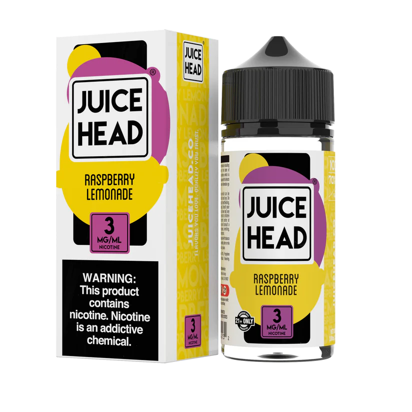 RASPBERRY LEMONADE 100ML - JUICE HEAD EXTRA FREEZE