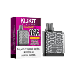 STRAW WATERMELON BUBBLE ICE 50MG - KLIKIT DISPOSABLE 16K POD RUFPUF
