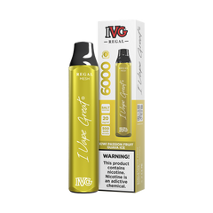 KIWI PASSION FRUIT GUAVA 20MG - IVG REGAL DISPOSABLE 6000 PUFFS