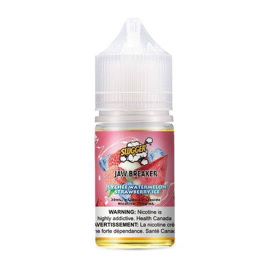 LYCHEE WATERMELON STRAWBERRY ICE 30ML - SLUGGER JAW BREAKER